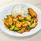 Best Chicken and Shrimp with Vegetable over Rice in San Francisco, CA