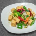 Best Salt & Pepper Tofu (Dim Sum) 椒盐豆腐（点心） in San Francisco, CA